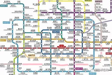 北京地铁14号线最新线路图，开启温馨旅程的指引
